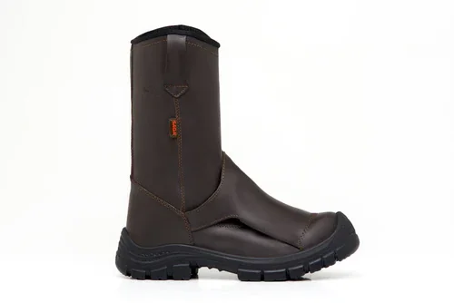 Saga 3046M — Bota Caña Alta Soldador Femenina (Goodyear Welt) - Saga